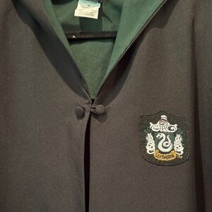 Slytherin Crest Black Robe